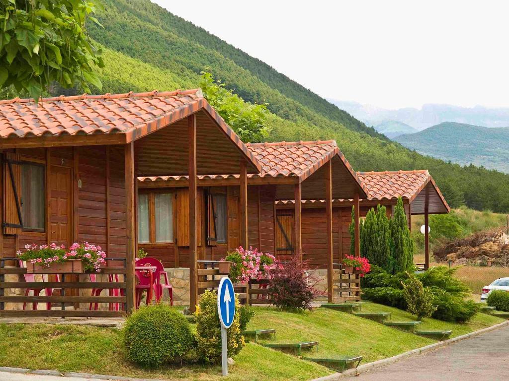 Camping Valle De Tena Sabiñánigo Rum bild